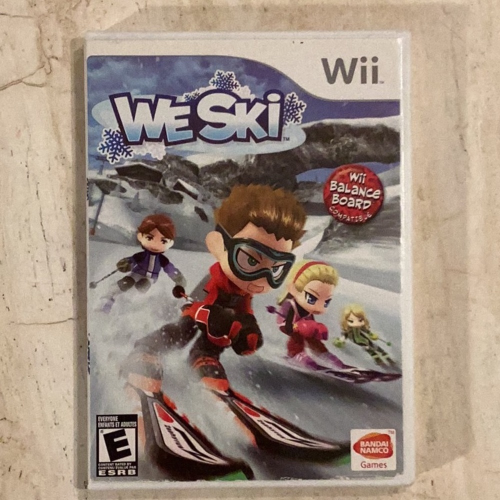 We Ski Nintendo Wii Game CIB Tested